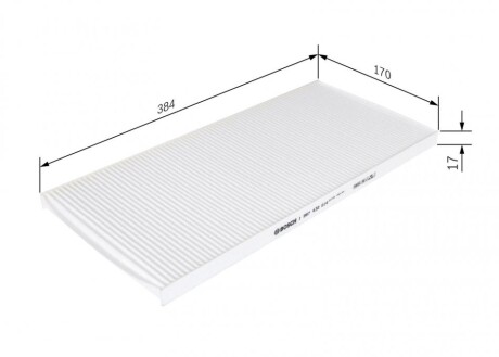 Фото 5 - Фильтр салона BOSCH 1 987 432 014 (1987432014)