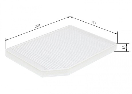 Фото 5 - Фільтр салону BOSCH 1 987 432 027 (1987432027)