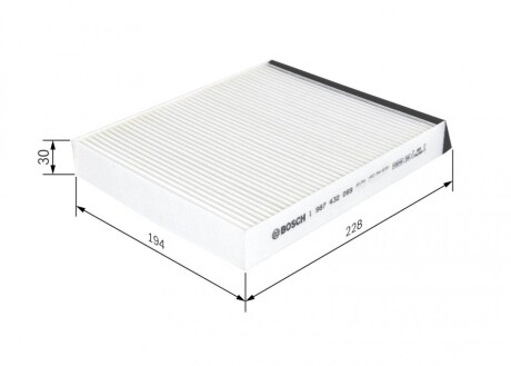 Фото 5 - Фільтр салону BOSCH 1 987 432 069 (1987432069)