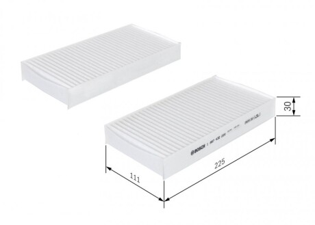 Фото 5 - Фільтр салону BOSCH 1 987 432 220 (1987432220)