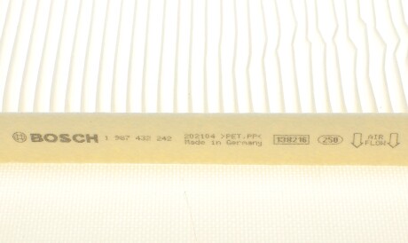 Фото 3 - Фільтр салону BOSCH 1 987 432 242 (1987432242)