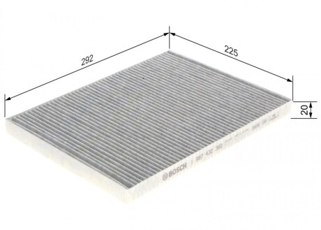 Фото 5 - Фільтр салону BOSCH 1 987 432 360 (1987432360)