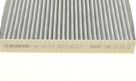 Фото 2 - Фільтр салону BOSCH 1 987 432 542 (1987432542)