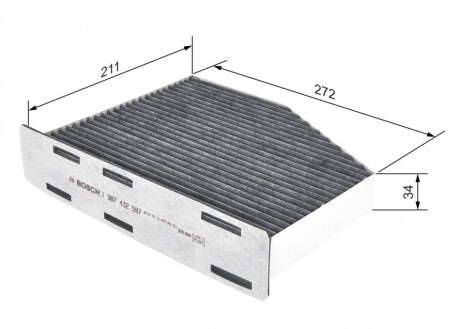 Фото 5 - Фільтр салону BOSCH 1 987 432 597 (1987432597)