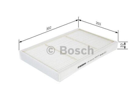 Фото 5 - Фільтр салону BOSCH 1987435004