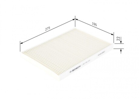 Фото 5 - Фільтр салону BOSCH 1987435022