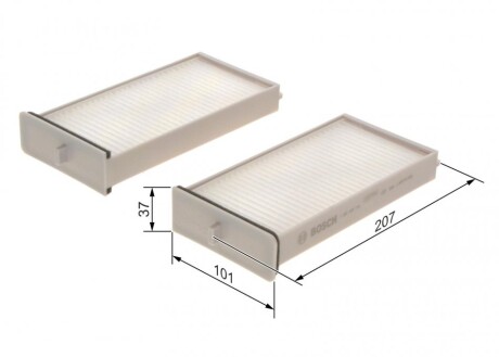 Фото 5 - Фильтр салона BOSCH 1987435119