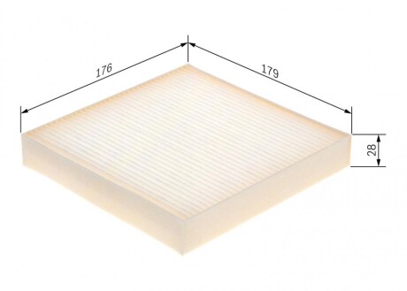 Фото 5 - Фільтр салону BOSCH 1987435134