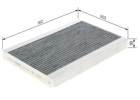 Фото 5 - Фільтр салону BOSCH 1 987 435 543 (1987435543)