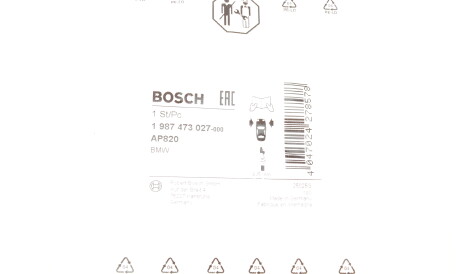 Фото 2 - Датчик износа тормозных колодок BOSCH 1 987 473 027 (1987473027)