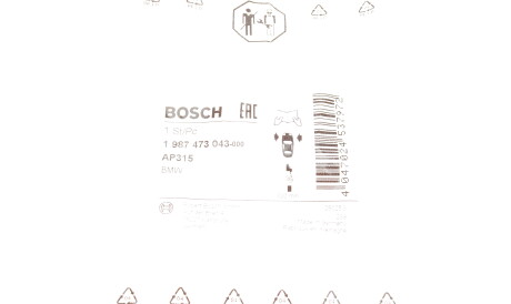 Фото 2 - Датчик зносу гальмівних колодок BOSCH 1 987 473 043 (1987473043)