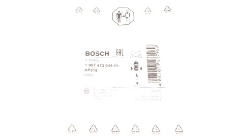 Фото 2 - Датчик износа тормозных колодок BOSCH 1 987 473 044 (1987473044)