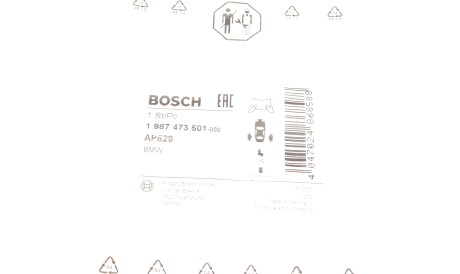 Фото 2 - Датчик зносу гальмівних колодок BOSCH 1 987 473 501 (1987473501)