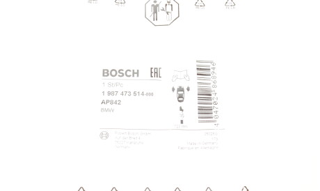 Фото 2 - Датчик зносу гальмівних колодок BOSCH 1 987 473 514 (1987473514)