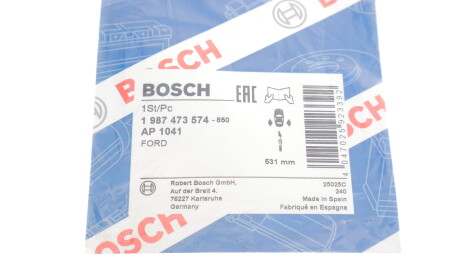 Фото 2 - Датчик зносу гальмівних колодок BOSCH 1 987 473 574 (1987473574)