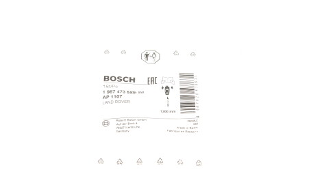 Фото 2 - Датчик зносу гальмівних колодок BOSCH 1 987 473 589 (1987473589)