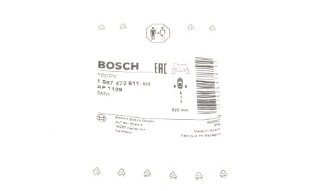 Фото 2 - Датчик зносу гальмівних колодок BOSCH 1 987 473 611 (1987473611)