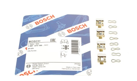 Комплект деталей - (xe021165081b, xe02116508113, se141165081a) BOSCH 1 987 474 106