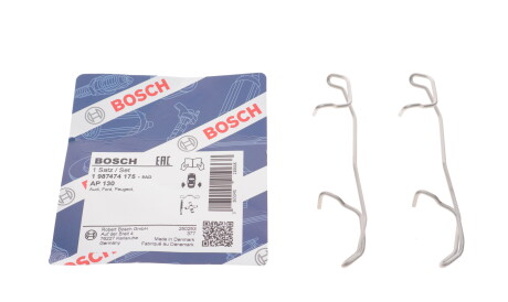 Фото 2 - Комплектуюча колодок BOSCH 1 987 474 175 (1987474175)