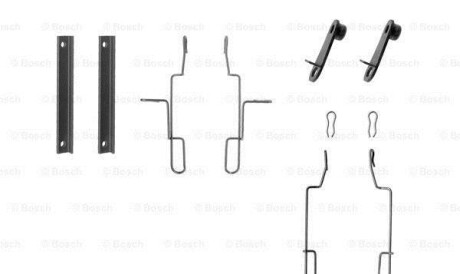 Комплектующие, колодки дискового тормоза - (442764, 95614560) BOSCH 1987474196