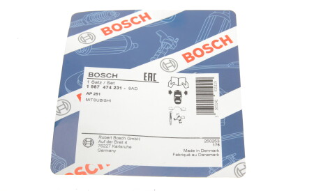 Фото 3 - Комплектуюча колодок BOSCH 1 987 474 231 (1987474231)