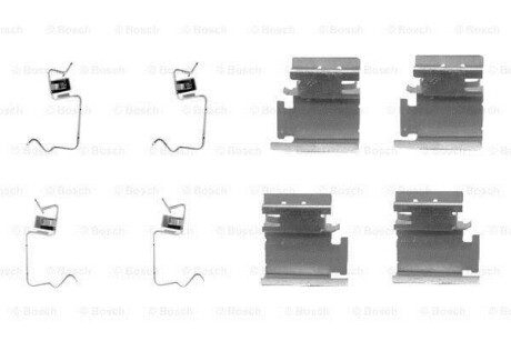 Комплектующие, колодки дискового тормоза - (7551218, 0494705050, 4211218) BOSCH 1 987 474 311