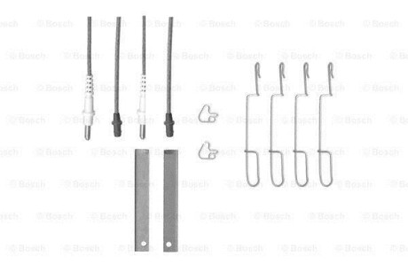 Планка супорта (заднього) прижимна (к-кт) MB Vito (W638) 2.0-2.3TD 96-03 - BOSCH 1 987 474 320