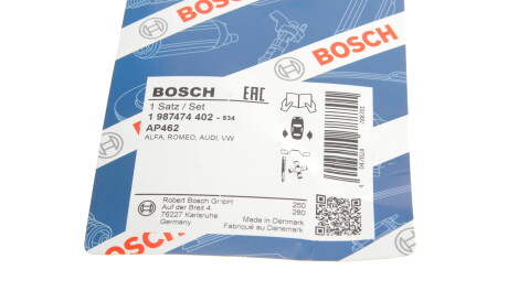 Фото 3 - Комплектуюча колодок BOSCH 1 987 474 402 (1987474402)