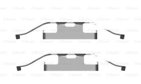 Комплектующие, колодки дискового тормоза - BOSCH 1987474434