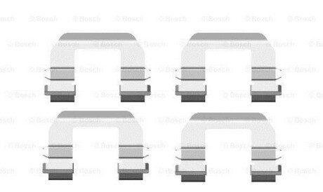Комплектующие, колодки дискового тормоза - BOSCH 1987474439