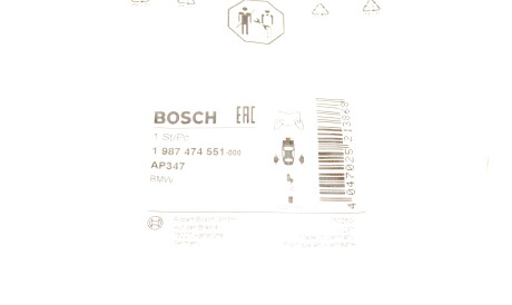 Фото 2 - Датчик зносу гальмівних колодок BOSCH 1 987 474 551 (1987474551)