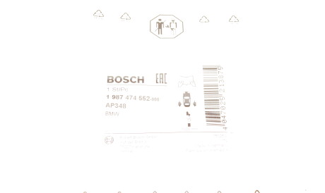 Фото 2 - Датчик зносу гальмівних колодок BOSCH 1 987 474 552 (1987474552)