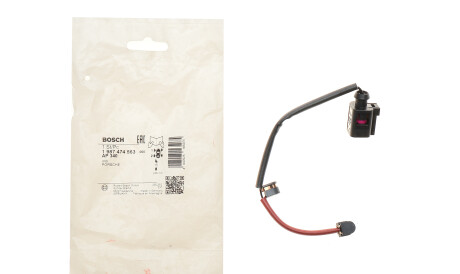 Фото 2 - Датчик износа тормозных колодок BOSCH 1 987 474 563 (1987474563)