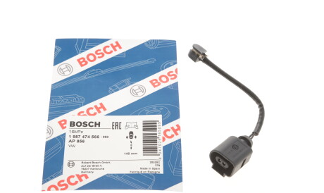 Датчик зносу гальмівних колодок задніх Porsche Cayenne 10- - BOSCH 1 987 474 566