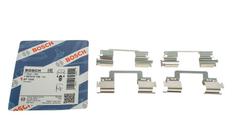 Фото 2 - Комплектующая колодок BOSCH 1 987 474 736