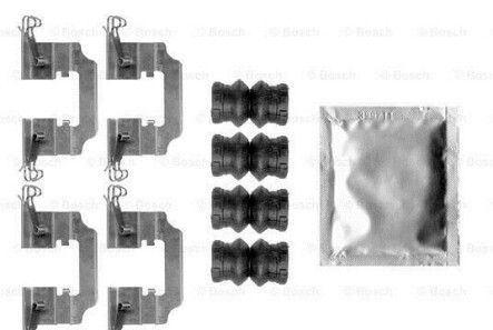 Монтажний компл.,гальм.колодки - BOSCH 1987474768