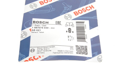 Фото 3 - Комплектуюча колодок BOSCH 1 987 475 030 (1987475030)