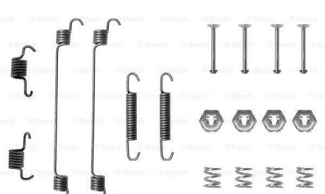 Комплект пружинок колодок ручника Renault Megane I -03 1 987 475 101 - BOSCH 1987475101