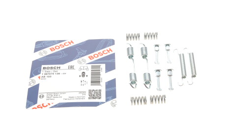 Комплект пружинок колодок ручника BMW 3 (E36)/Z3 (E36) 91-03 - BOSCH 1 987 475 136