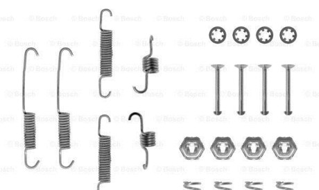 Комплектующие, тормозная колодка - BOSCH 1987475161