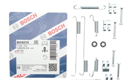 Фото 2 - Комплектующая колодок BOSCH 1 987 475 219 (1987475219)