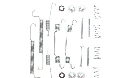 Комплектующие, тормозная колодка - (93171065, 93189978, 93170618) BOSCH 1 987 475 226