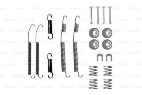 Комплектующие, тормозная колодка - (mb007600) BOSCH 1 987 475 258