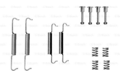 Комплектующие, стояночная тормозная система - BOSCH 1987475273