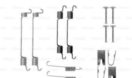 Комплектующие, тормозная колодка - BOSCH 1987475276