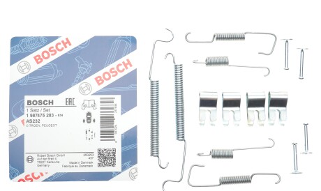 Фото 2 - Комплектуюча колодок BOSCH 1 987 475 283 (1987475283)