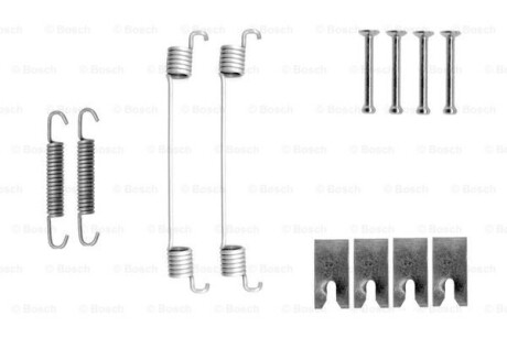 Комплектующие, тормозная колодка - (44090AX625, 7701208356) BOSCH 1 987 475 300