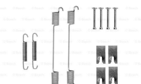 Комплектующие, тормозная колодка - (430864) BOSCH 1987475319