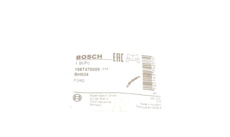 Фото 2 - Тормозной шланг BOSCH 1 987 476 059 (1987476059)