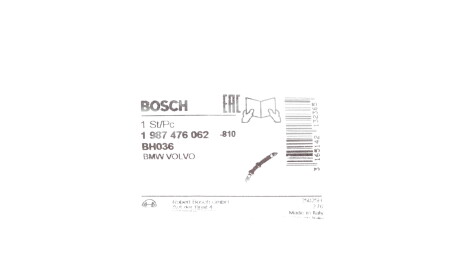 Фото 2 - Гальмівний шланг BOSCH 1 987 476 062 (1987476062)